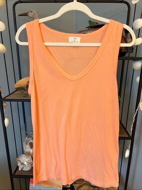 T.La Peach V-Neck Tank Top